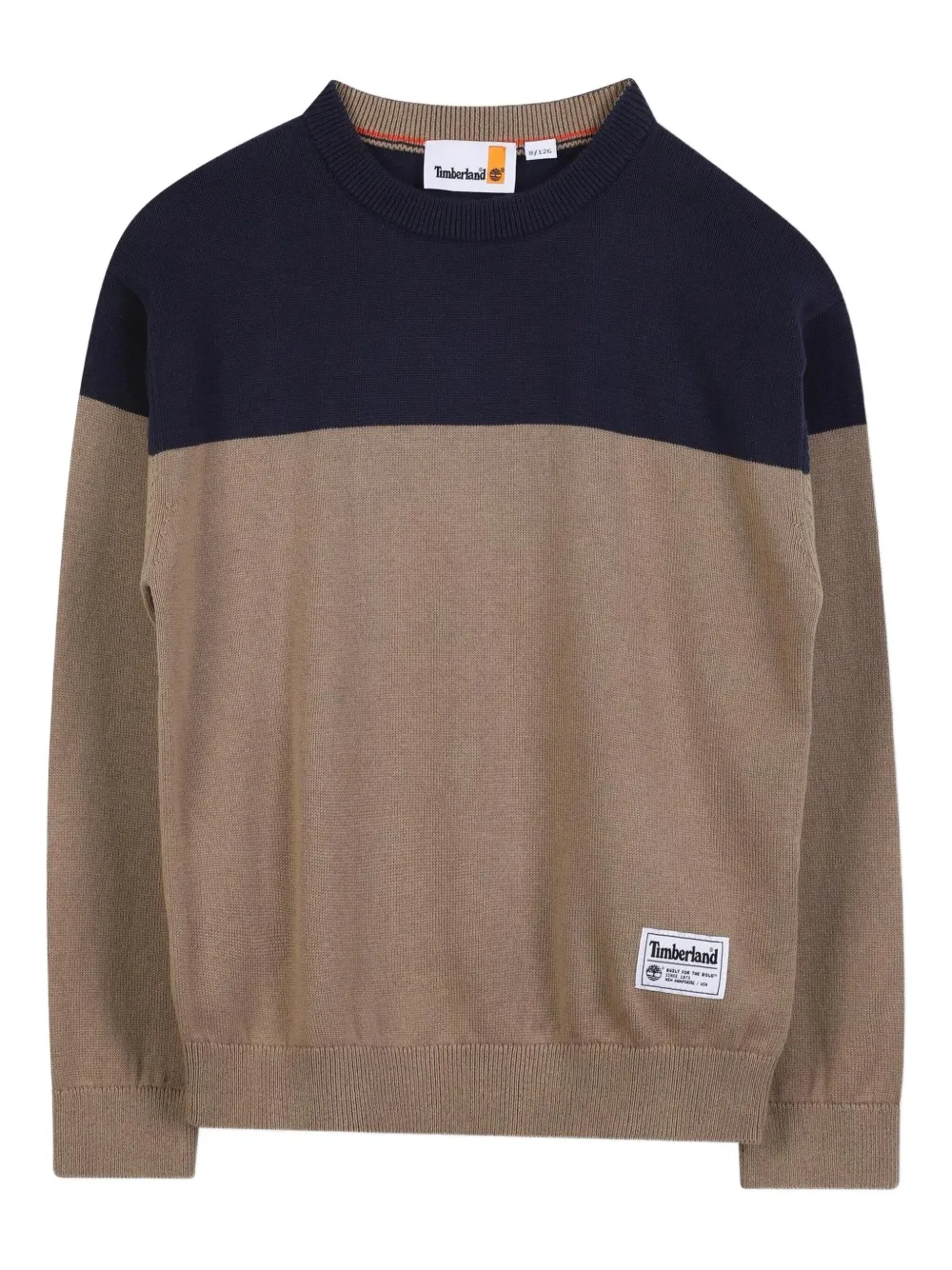 Свитер в стиле колор-блок Timberland Kids, коричневый
Свитер в стиле колор-блок Timberland Kids, коричневый