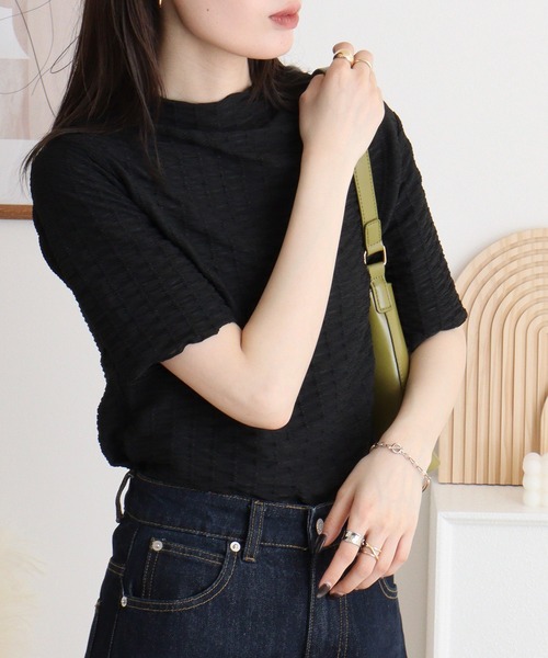 Футболка с горловиной-бэттл и случайными сборками Mitis, черный
Футболка с горловиной-бэттл и случайными сборками Mitis, черный