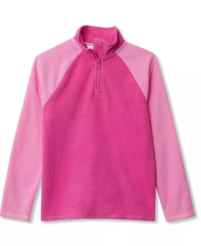 Флисовая кофта на каждый день для девочек с застежкой-молнией на четверть длины Lands' End, розовый
Флисовая кофта на каждый день для девочек с застежкой-молнией на четверть длины Lands' End, розовый
