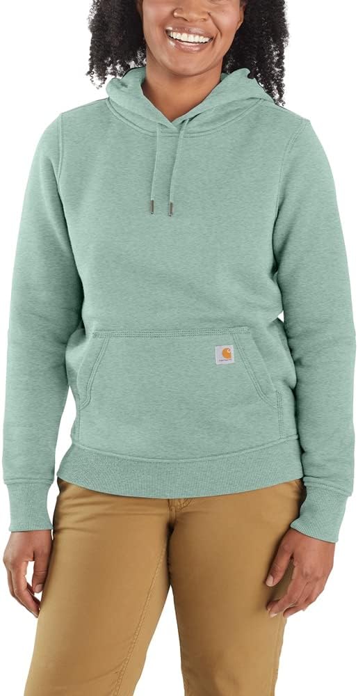 Carhartt Women's 102790 Women's Clarksburg Pullover Sweatshirt, Succulent Heather
Carhartt Women's 102790 Women's Clarksburg Pullover Sweatshirt, Succulent Heather