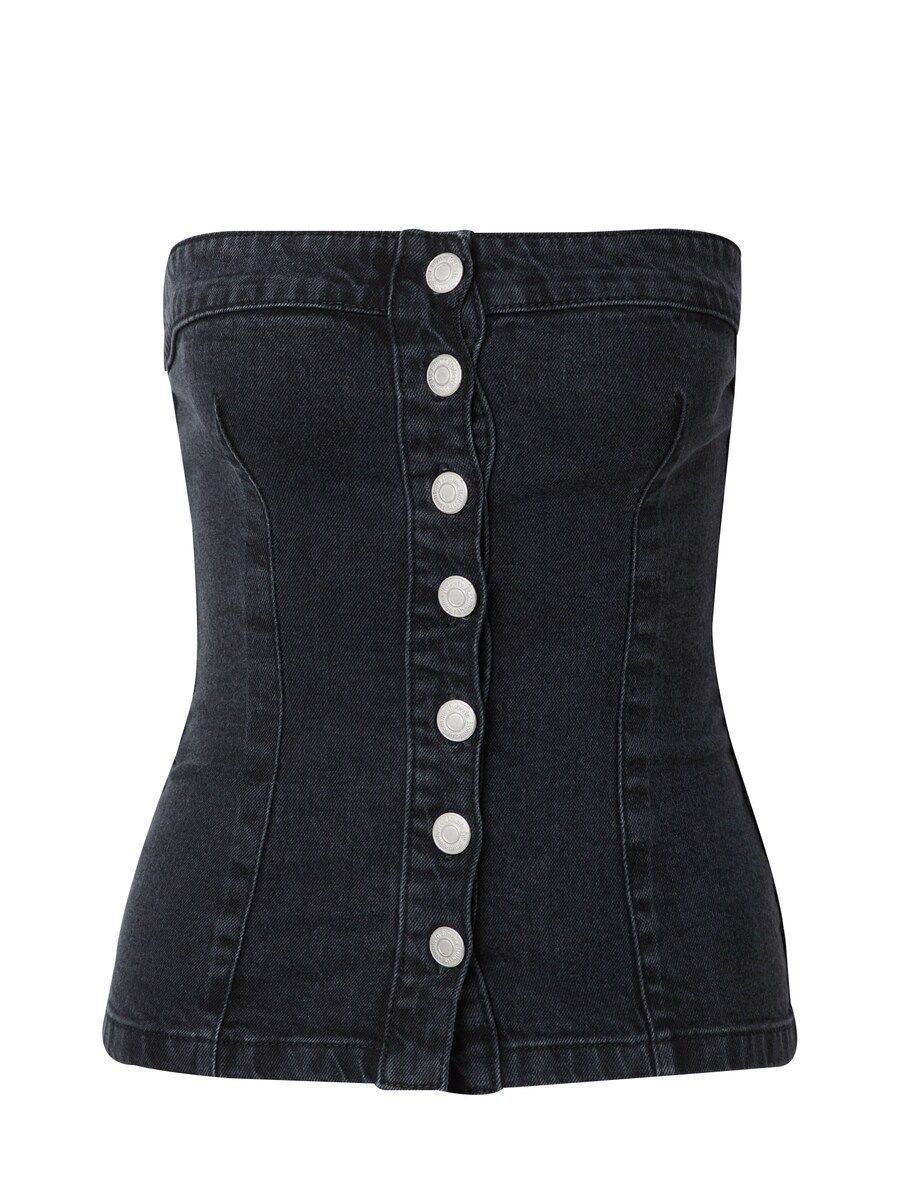 Топ Daahls by Emma Roberts exclusively for ABOUT YOU Danai, черный деним
Топ Daahls by Emma Roberts exclusively for ABOUT YOU Danai, черный деним