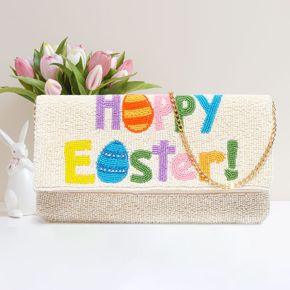 Пасхальный клатч с бисерным узором или сумка через плечо FASHNZFAB, мультиколор 
Пасхальный клатч с бисерным узором или сумка через плечо FASHNZFAB, мультиколор