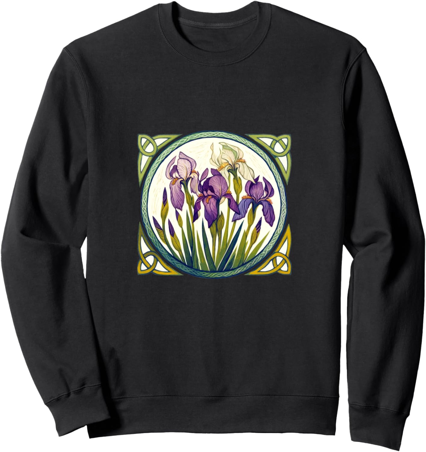 Толстовка с изображением ириса и цветоводства Vintage Iris Snugg, черный
Толстовка с изображением ириса и цветоводства Vintage Iris Snugg, черный