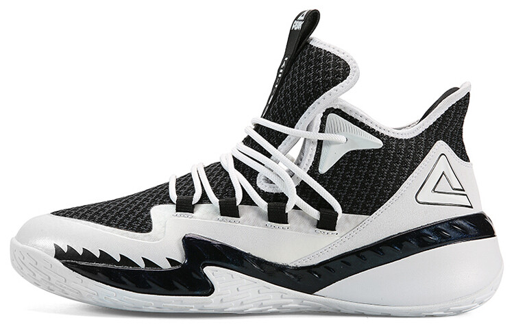 Баскетбольные кроссовки мужские среднего размера белые/черные Peak
Баскетбольные кроссовки мужские среднего размера белые/черные Peak