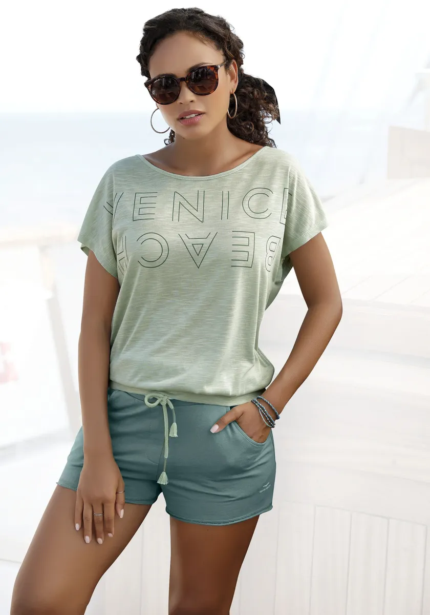 Рубашка с круглым вырезом Venice Beach, с логотипом, футболка, летний, спортивный вид, мятный
Рубашка с круглым вырезом Venice Beach, с логотипом, футболка, летний, спортивный вид, мятный