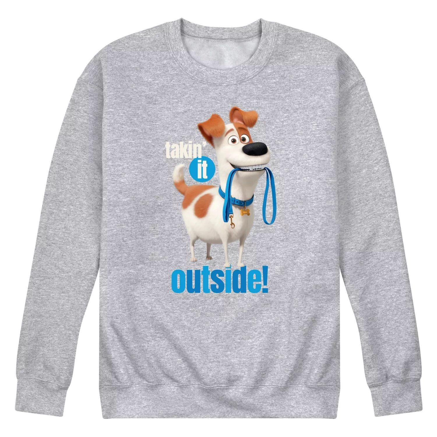 Мужской флисовый пуловер с рисунком Secret Life Pets Take It Out Out Licensed Character
Мужской флисовый пуловер с рисунком Secret Life Pets Take It Out Out Licensed Character