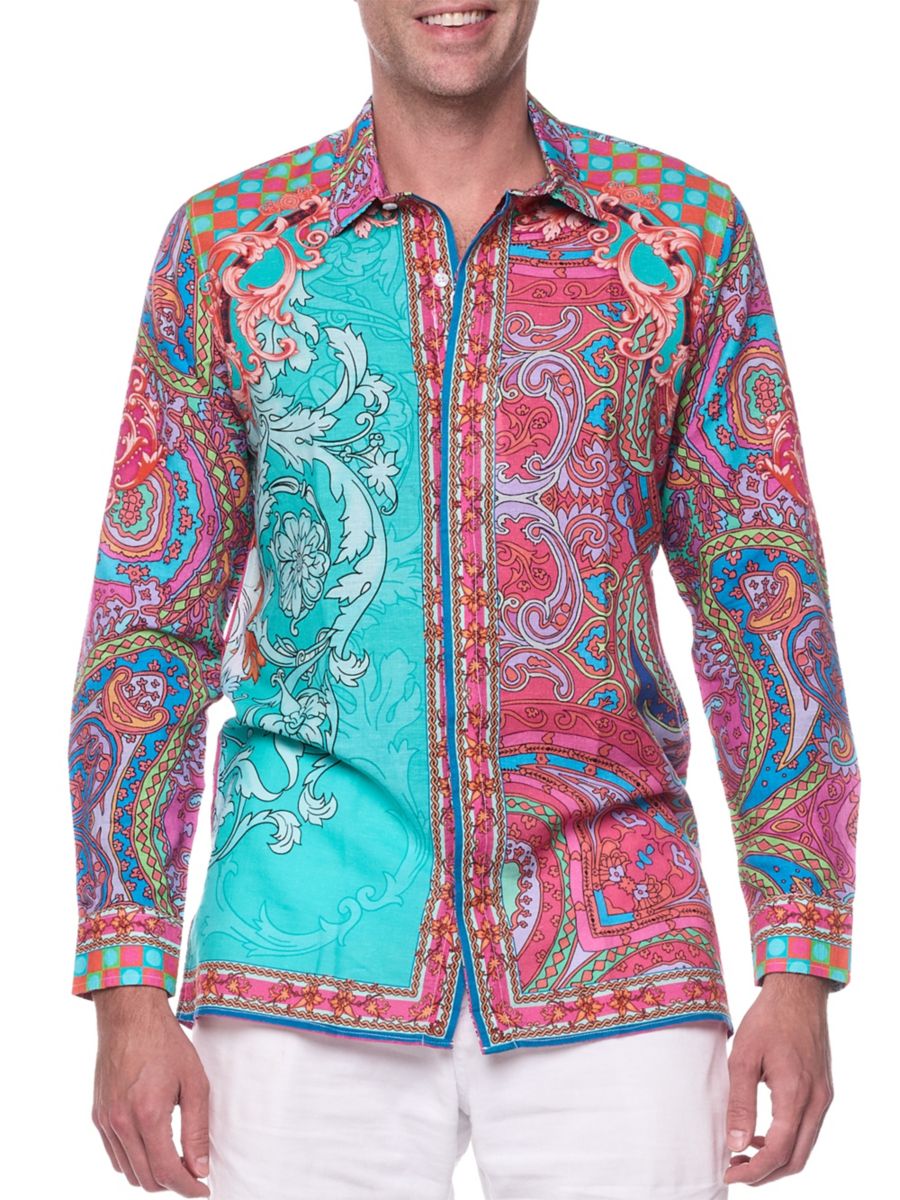 Рубашка Slim Fit из смеси льна с принтом Ranee's, разноцветный
Рубашка Slim Fit из смеси льна с принтом Ranee's, разноцветный