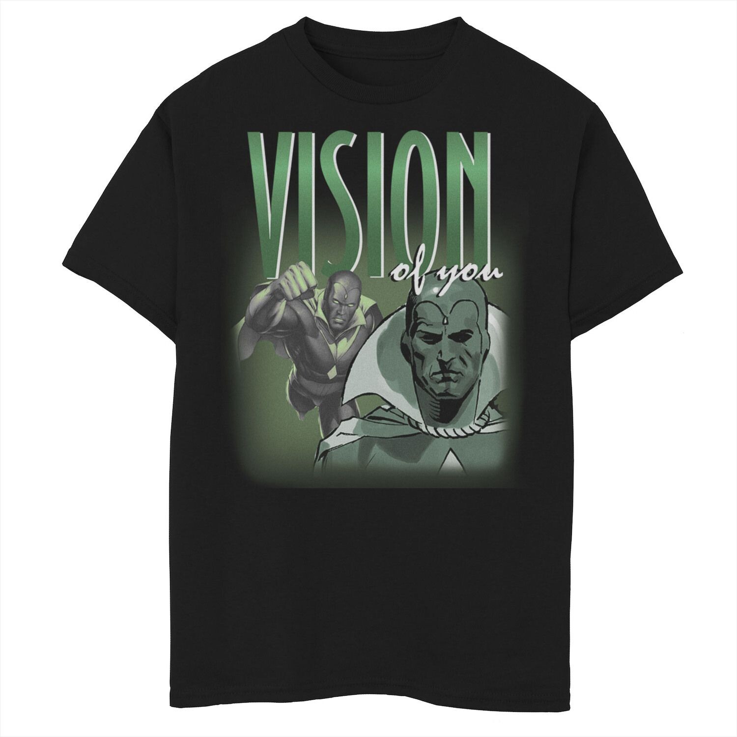 Футболка с плакатом и графикой Marvel Vision Homage для мальчиков 8–20 лет Marvel
Футболка с плакатом и графикой Marvel Vision Homage для мальчиков 8–20 лет Marvel