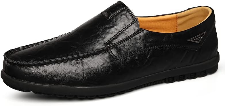 Мужские повседневные лоферы из натуральной кожи, слипоны, дышащие модные тапочки Senlongbao, черный
Мужские повседневные лоферы из натуральной кожи, слипоны, дышащие модные тапочки Senlongbao, черный