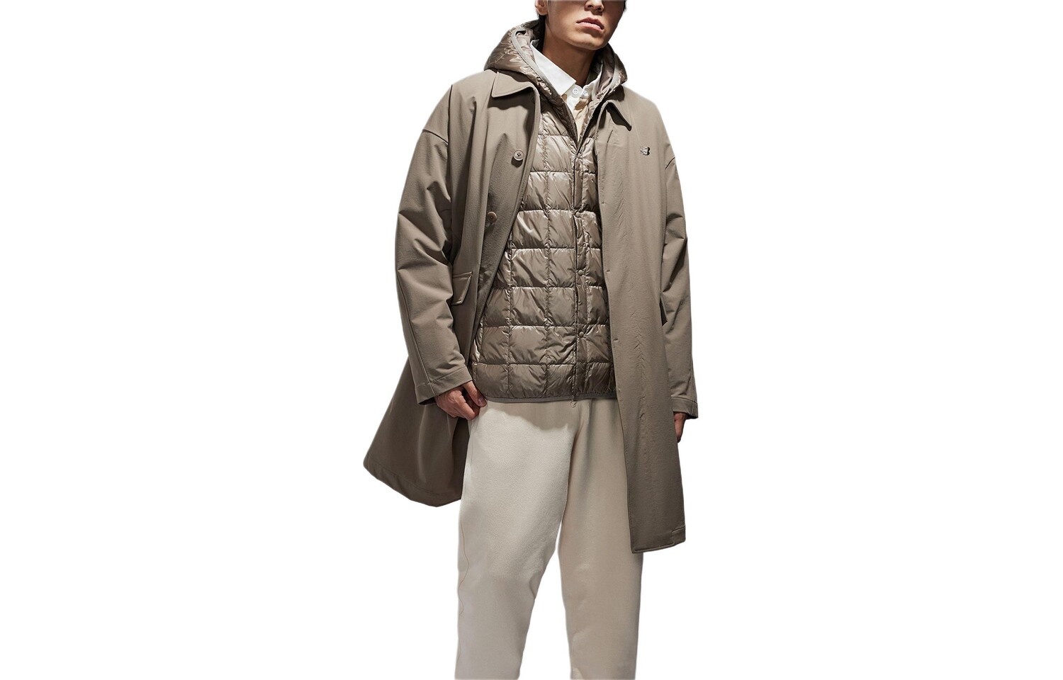 Пуховик мужской светлый хаки New Balance, хаки
Пуховик мужской светлый хаки New Balance, хаки