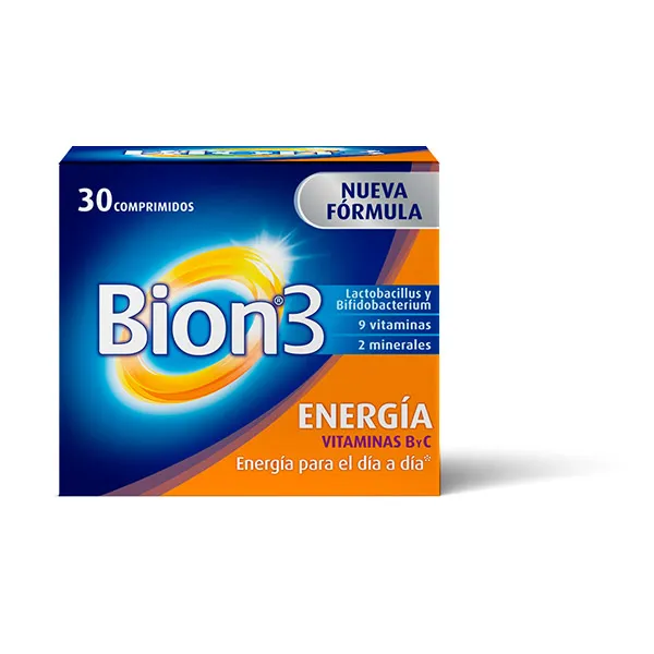 Биологически активная добавка Energía Vitaminas B Y C Bion3, 30 UD
Биологически активная добавка Energía Vitaminas B Y C Bion3, 30 UD