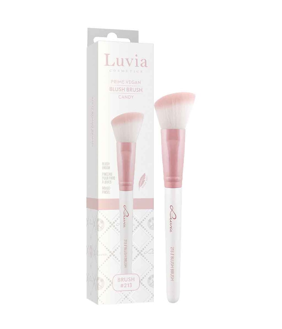 Кисть для румян Luvia Prime Vegan Blush Brush - Candy 213, 1 шт.
Кисть для румян Luvia Prime Vegan Blush Brush - Candy 213, 1 шт.