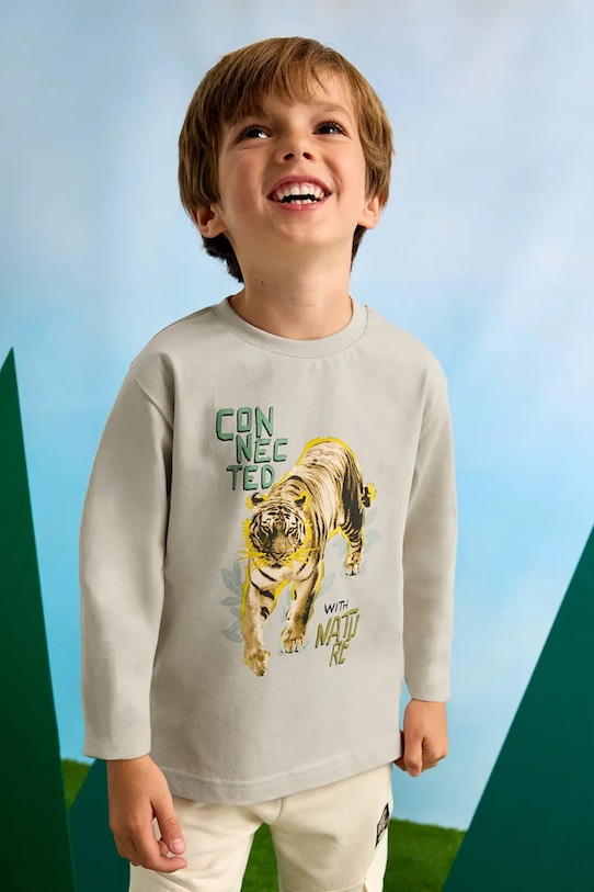 Детская хлопковая водолазка Mayoral, бежевый
Детская хлопковая водолазка Mayoral, бежевый