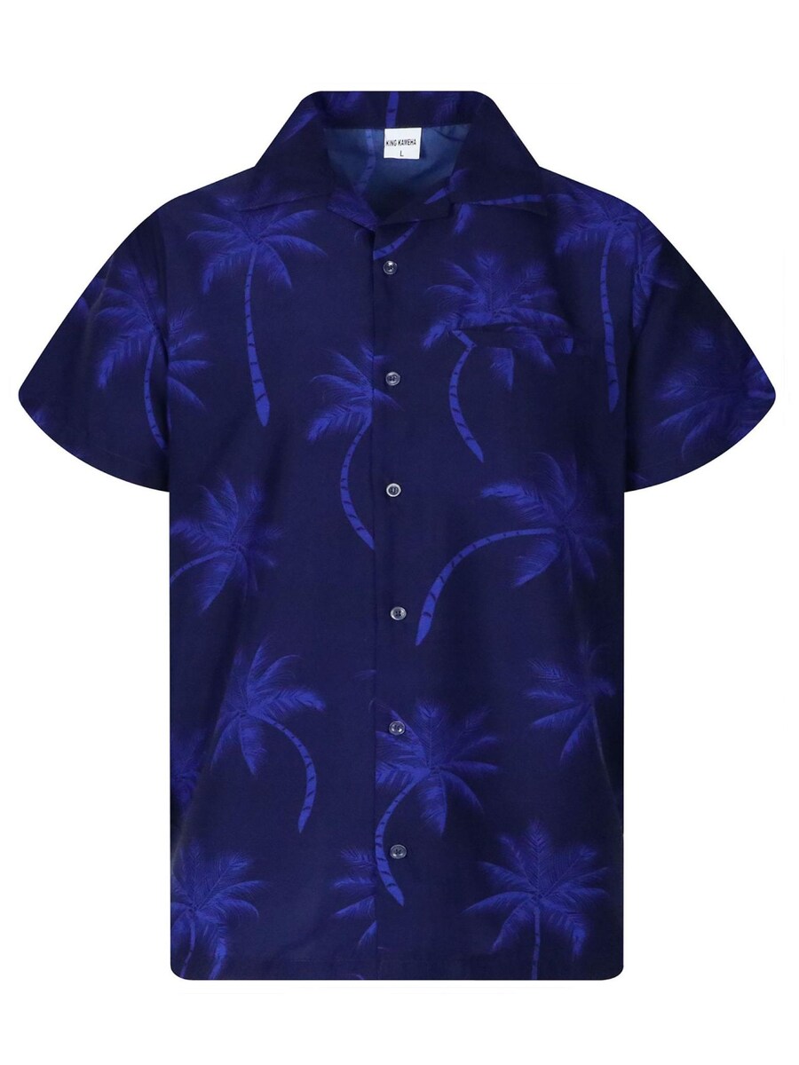 Рубашка King Kameha Palmshadow, синий
Рубашка King Kameha Palmshadow, синий