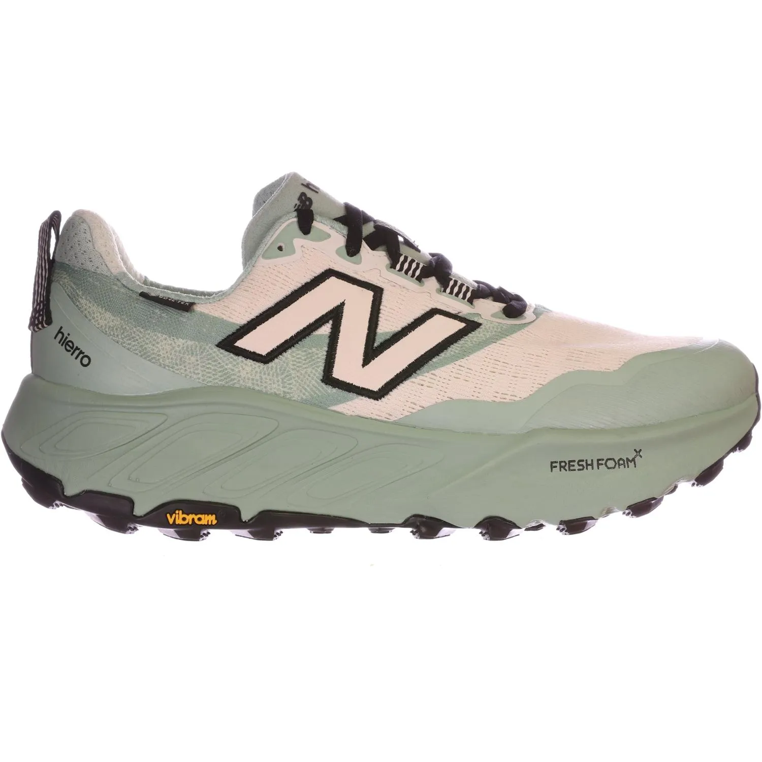 Кроссовки для трейлраннинга Fresh Foam X Hierro v9 GORE-TEX - Мужские New Balance, Mosaic Green/Permafrost/Black
Кроссовки для трейлраннинга Fresh Foam X Hierro v9 GORE-TEX - Мужские New Balance, Mosaic Green/Permafrost/Black