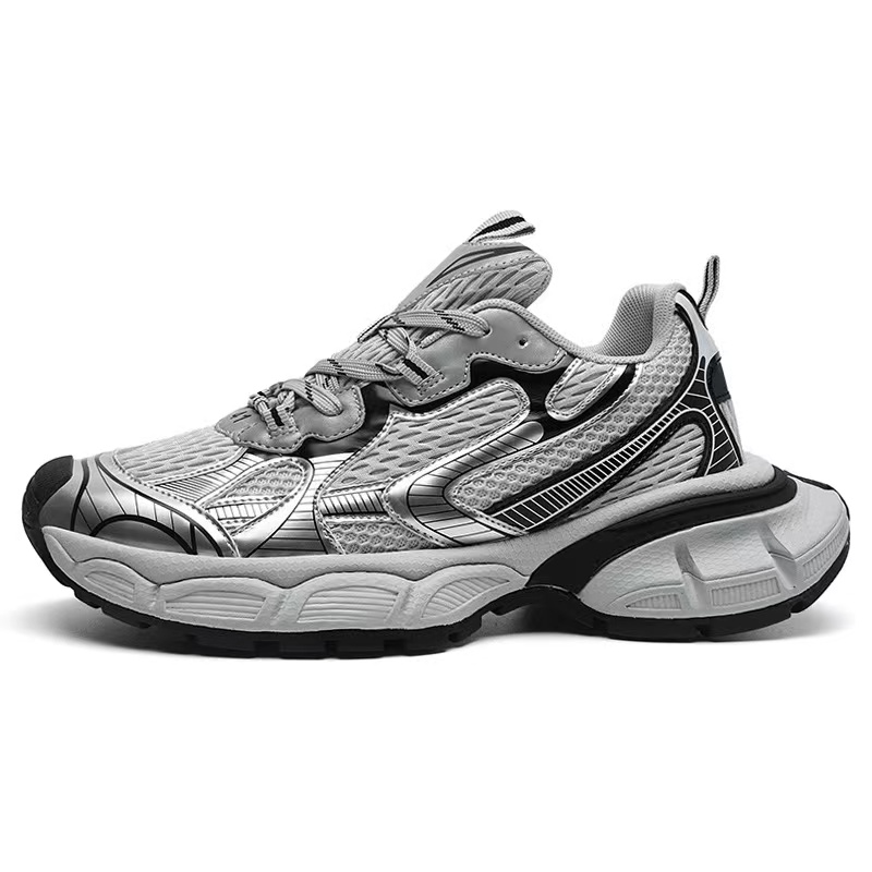 Mo Xu Низкие массивные кроссовки унисекс серебристые, цвет Silver
Mo Xu Низкие массивные кроссовки унисекс серебристые, цвет Silver