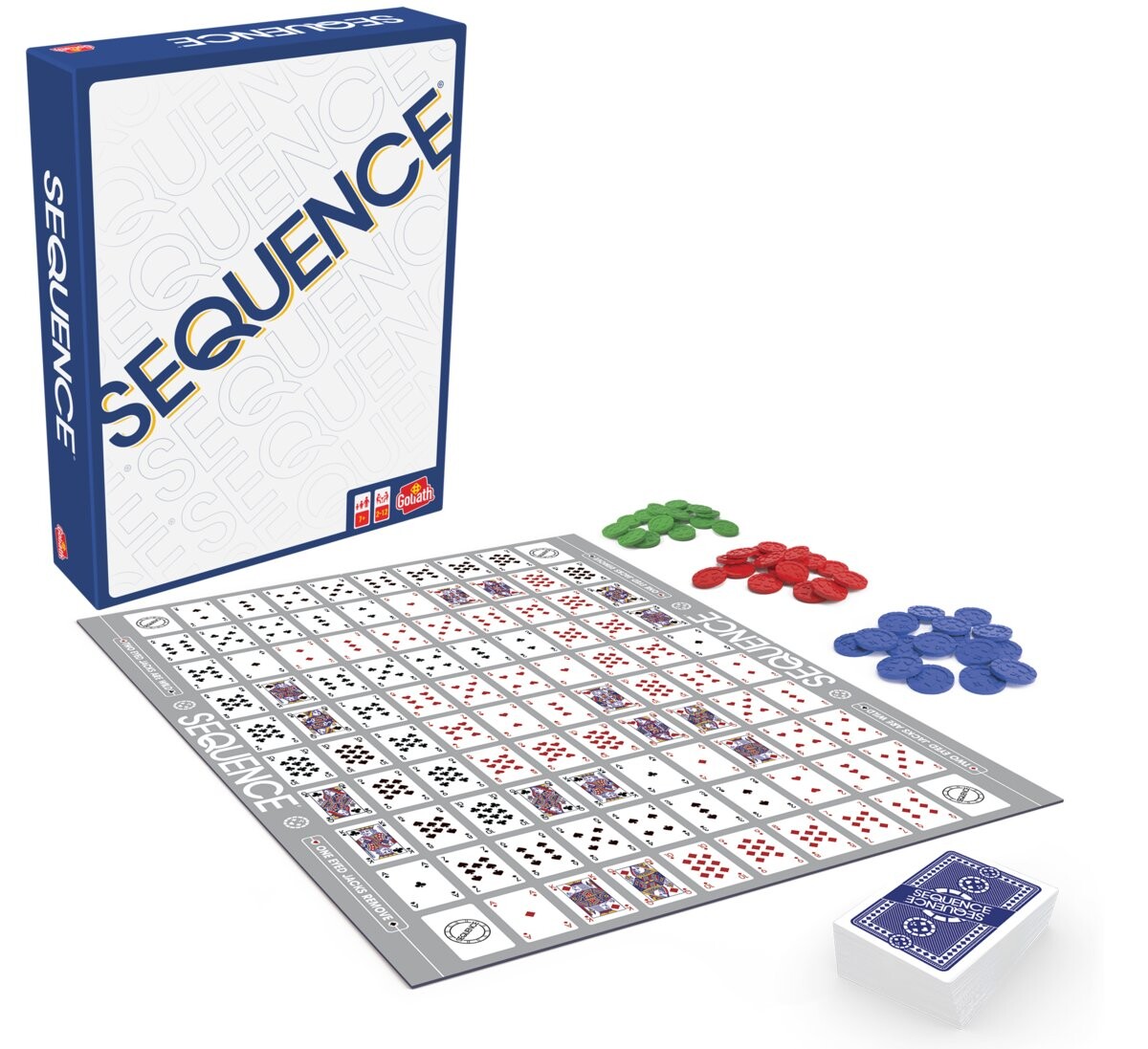 Sequence Classic, настольная игра, Goliath Games
Sequence Classic, настольная игра, Goliath Games