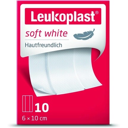 Мягкие белые повязки BSN Medical Leukoplast 6x10 см, упаковка из 10 шт.
Мягкие белые повязки BSN Medical Leukoplast 6x10 см, упаковка из 10 шт.