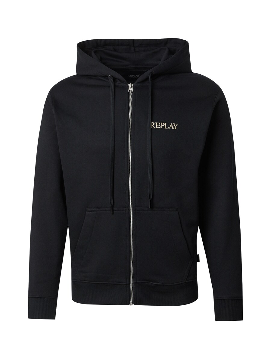 Толстовка с капюшоном на молнии REPLAY, черный
Толстовка с капюшоном на молнии REPLAY, черный
