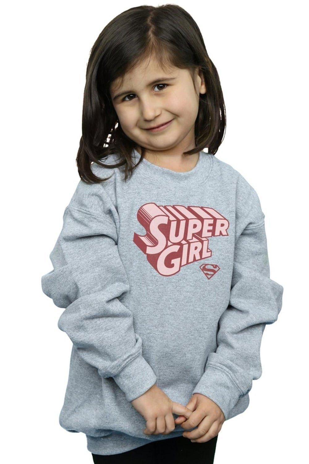 Толстовка с логотипом Supergirl в стиле ретро DC Comics, серый
Толстовка с логотипом Supergirl в стиле ретро DC Comics, серый