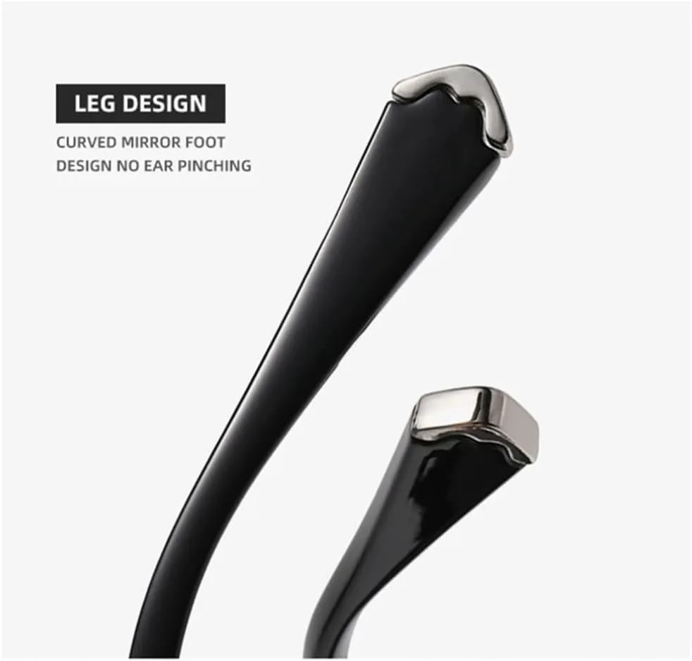 Ретро женские солнцезащитные очки с прозрачными градиентными линзами, защита от УФ-излучения UV400; мужские солнцезащитные очки с заклепками SZVVBKK, Black Blue
Ретро женские солнцезащитные очки с прозрачными градиентными линзами, защита от УФ-излучения UV400; мужские солнцезащитные очки с заклепками SZVVBKK, Black Blue