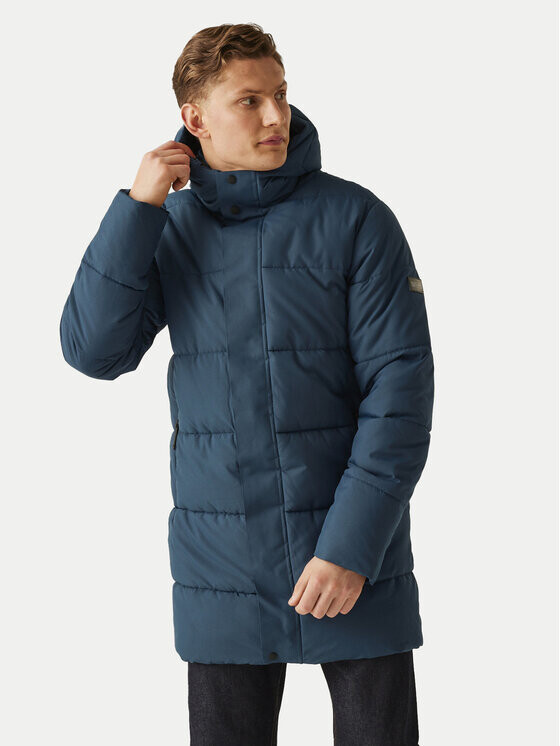 Пуховик стандартного кроя Regatta, синий 
Пуховик стандартного кроя Regatta, синий