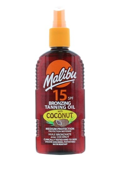 Бронзирующее масло с кокосом, SPF15, 200 мл Malibu Bronzing
Бронзирующее масло с кокосом, SPF15, 200 мл Malibu Bronzing