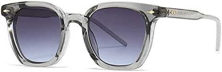 Винтажные женские солнцезащитные очки в стиле панк с заклепками, защита от УФ-излучения UV400, градиентные очки, мужские темно-зеленые солнцезащитные очки MTZJH, Gray Gray Blue
Винтажные женские солнцезащитные очки в стиле панк с заклепками, защита от УФ-излучения UV400, градиентные очки, мужские темно-зеленые солнцезащитные очки MTZJH, Gray Gray Blue