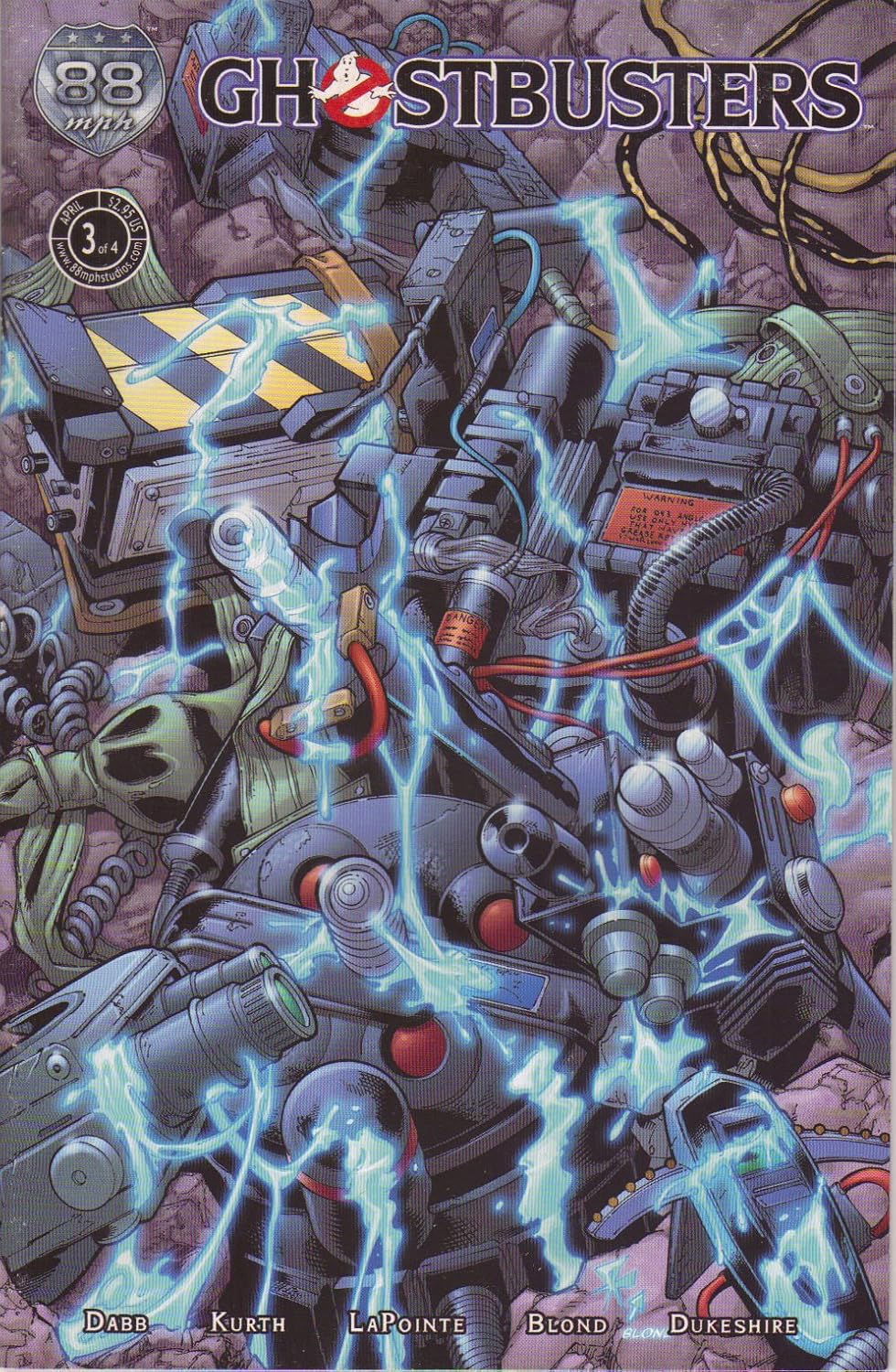 Ghostbusters: Legion #3 (88MPH Studios)
Ghostbusters: Legion #3 (88MPH Studios)