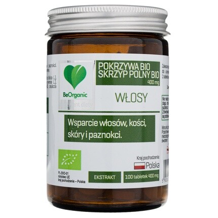 Беорганик Хвощ полевой органический + крапива органический 400 мг 100 таблеток, Aliness - Medicaline
Беорганик Хвощ полевой органический + крапива органический 400 мг 100 таблеток, Aliness - Medicaline