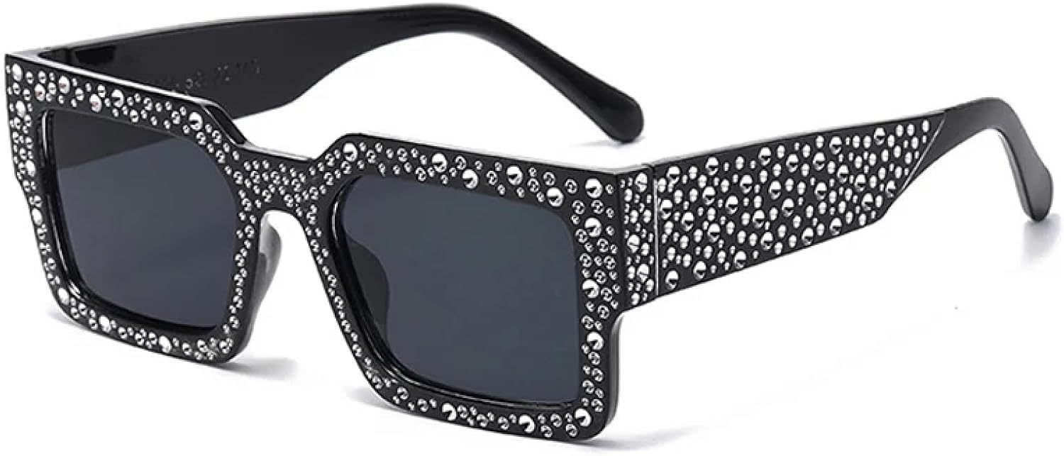 Роскошные солнцезащитные очки для женщин, инкрустированные бриллиантами; модные солнцезащитные очки для мужчин с градиентными линзами; защита от УФ-излучения UV400; стильные солнцезащитные очки TKKTLLT, Black-black
Роскошные солнцезащитные очки для женщин, инкрустированные бриллиантами; модные солнцезащитные очки для мужчин с градиентными линзами; защита от УФ-излучения UV400; стильные солнцезащитные очки TKKTLLT, Black-black