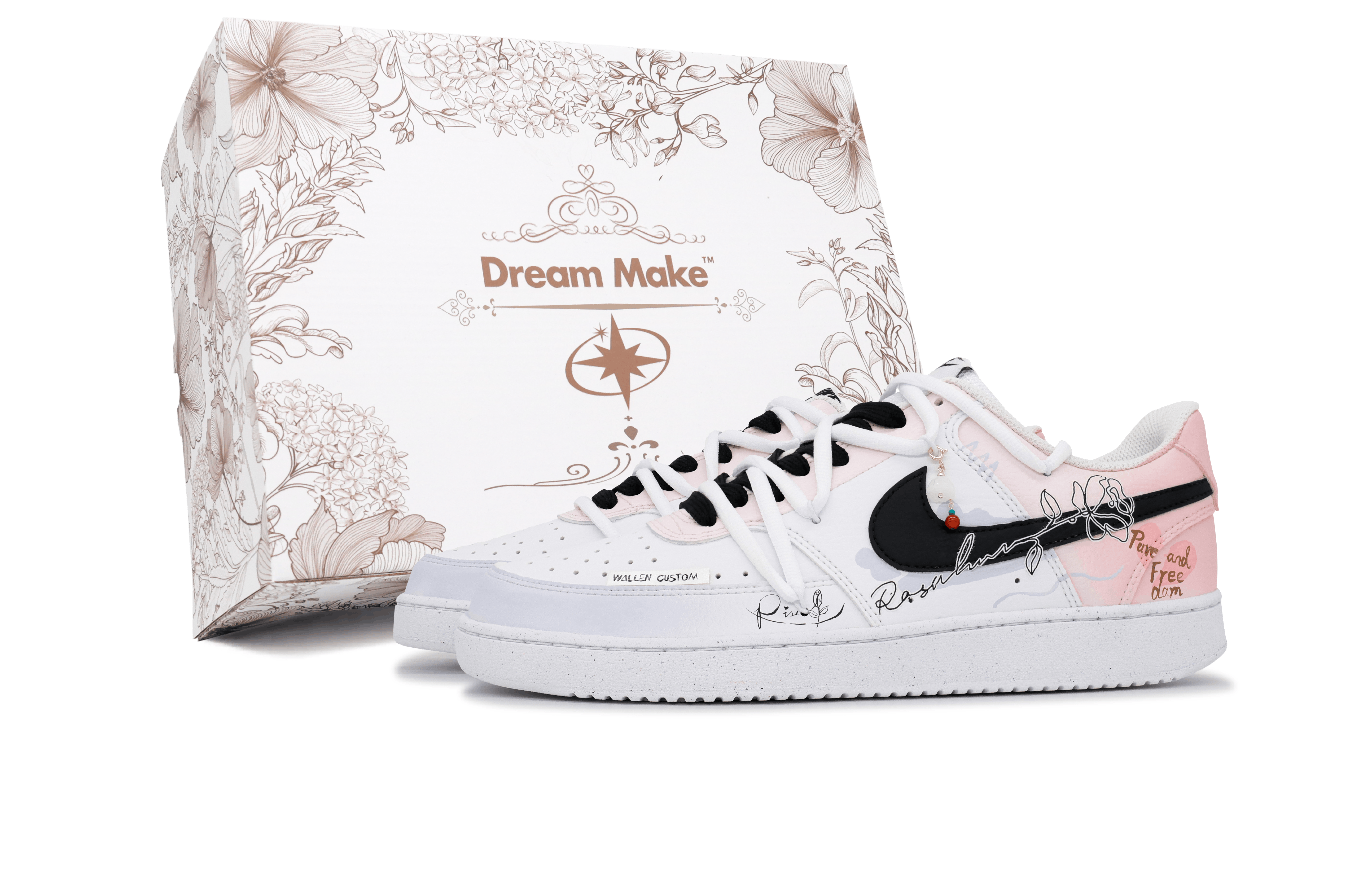 Nike Кроссовки для скейтборда Court Vision 1 с противоскользящим износостойким верхом, мужские, белые, розовые
Nike Кроссовки для скейтборда Court Vision 1 с противоскользящим износостойким верхом, мужские, белые, розовые