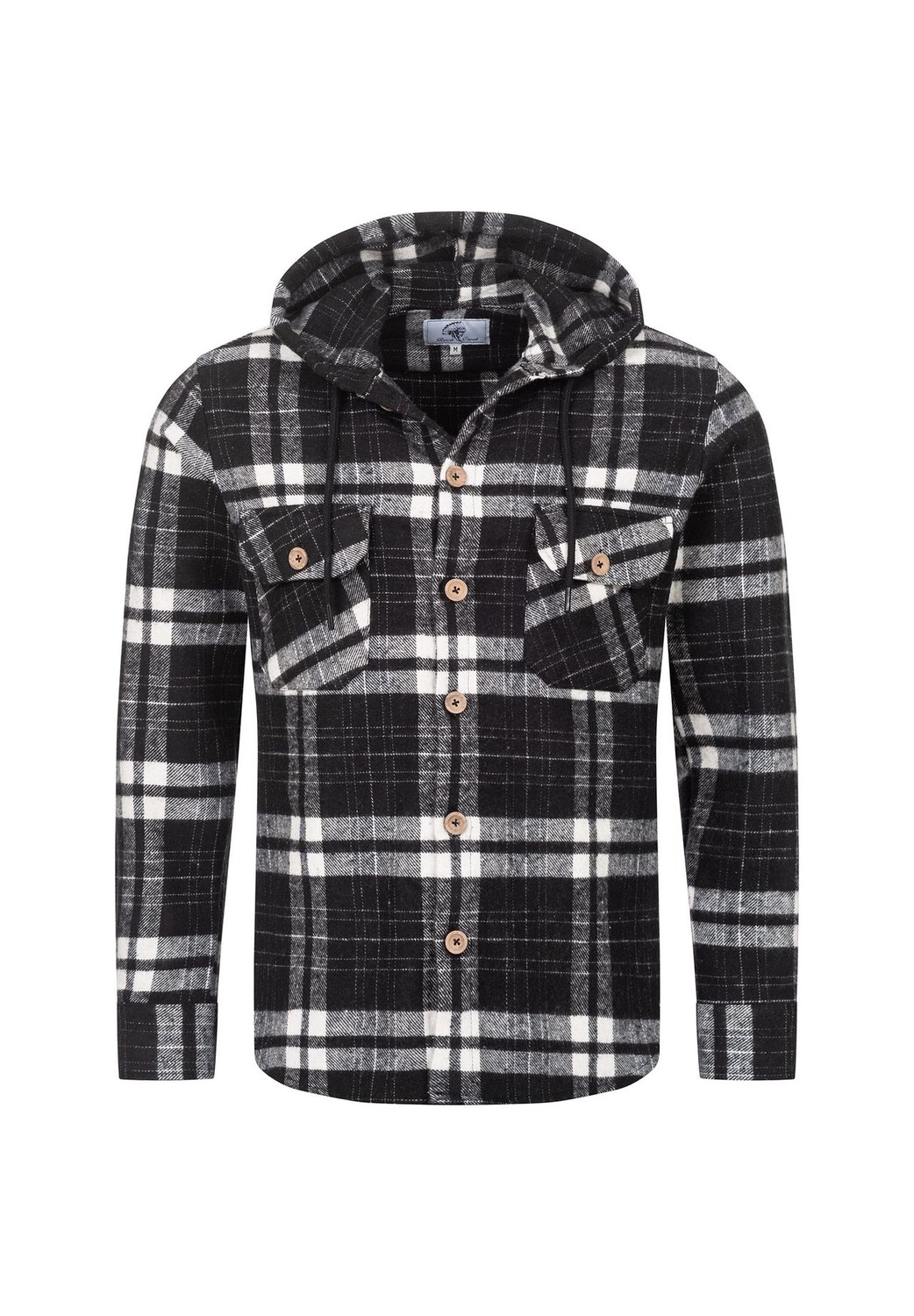 Рубашка Рубашка в клетку с капюшоном Rock Creek, черный
Рубашка Рубашка в клетку с капюшоном Rock Creek, черный
