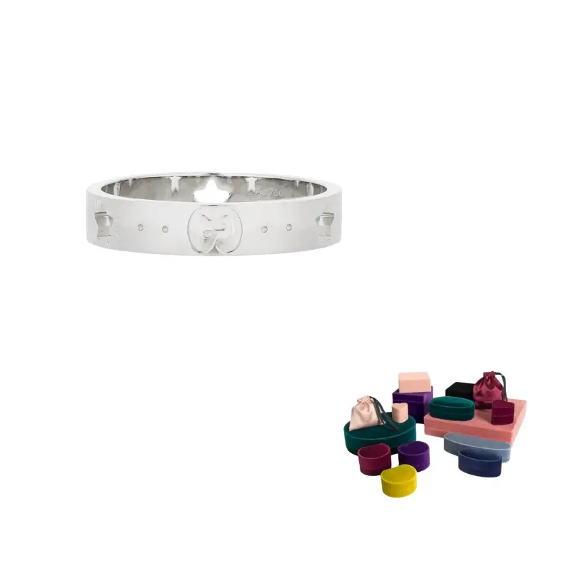 Gucci Кольцо Icon из белого золота 18 карат, унисекс
Gucci Кольцо Icon из белого золота 18 карат, унисекс