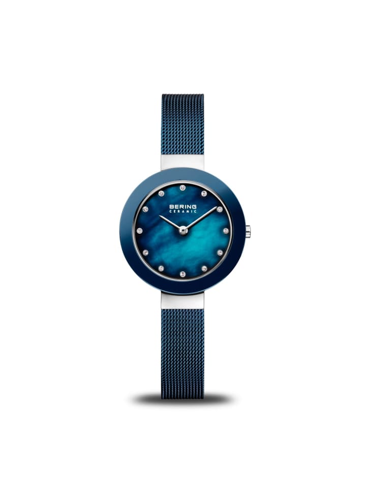 Женские наручные часы Bering, керамический миланский ремешок 29 мм, артикул 11429-387, синий цвет
Женские наручные часы Bering, керамический миланский ремешок 29 мм, артикул 11429-387, синий цвет