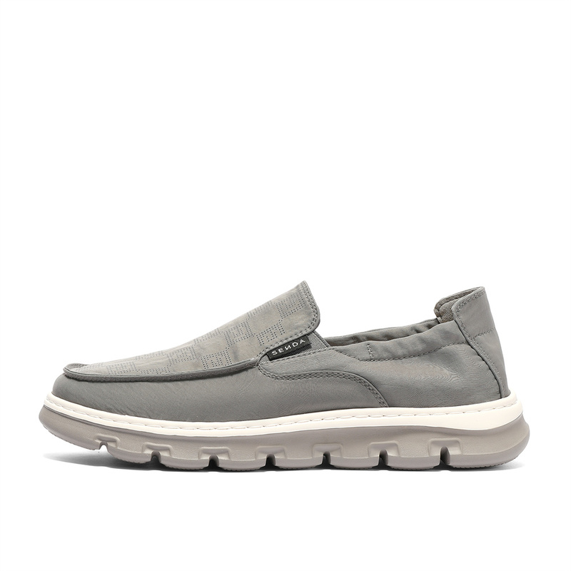 Senda Серые мужские повседневные туфли на низком ходу с противоскользящей подошвой, цвет Gray
Senda Серые мужские повседневные туфли на низком ходу с противоскользящей подошвой, цвет Gray