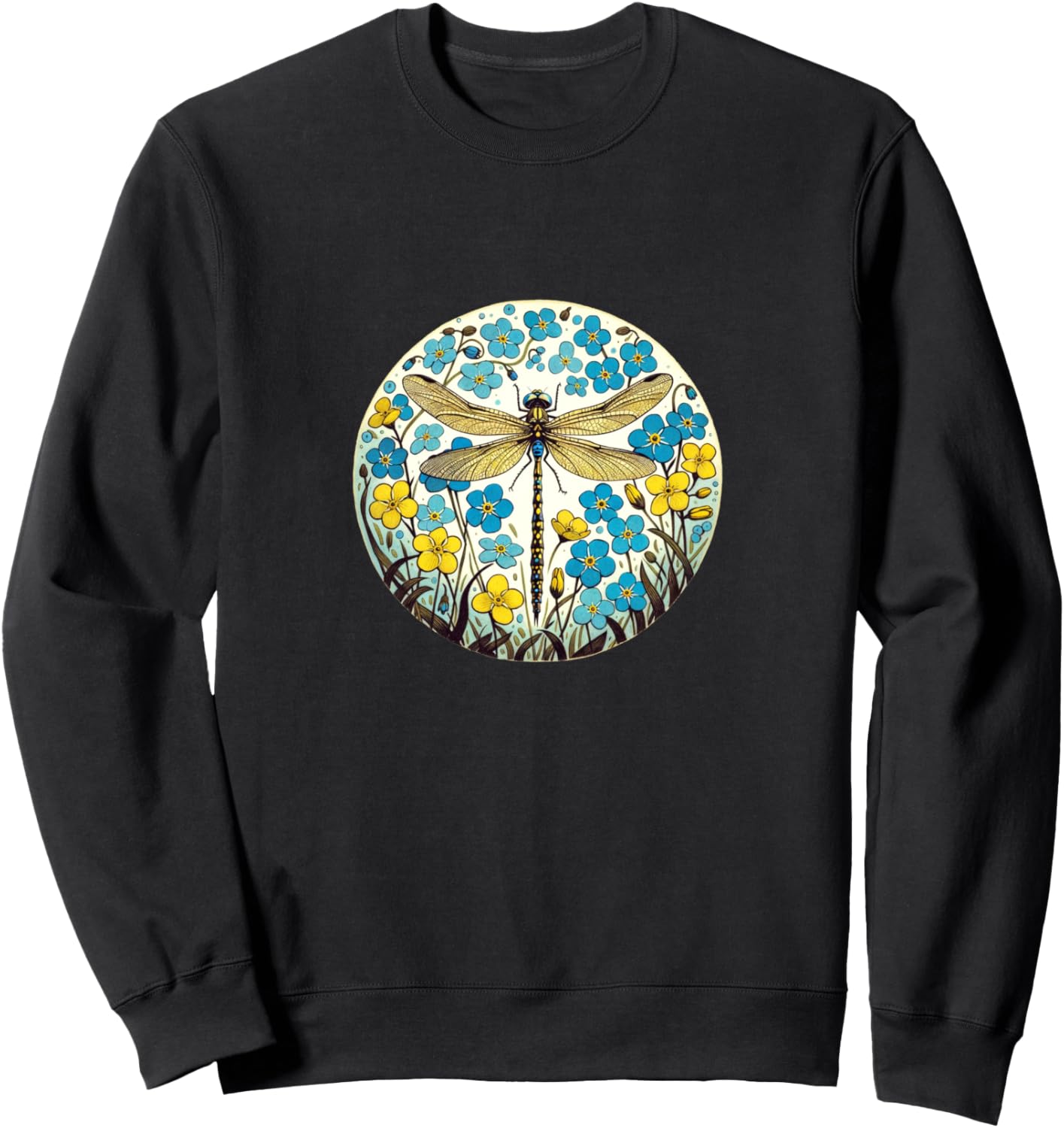 Футболка с изображением стрекозы и цветка Dragonfly Snugg, черный
Футболка с изображением стрекозы и цветка Dragonfly Snugg, черный