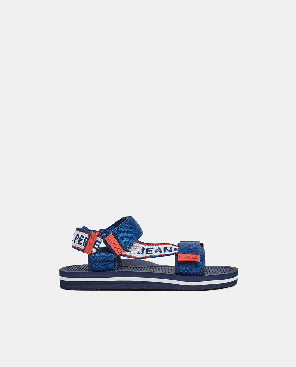 Открытые сандалии Pool One для мальчиков с логотипом на ремешках Pepe Jeans, синий
Открытые сандалии Pool One для мальчиков с логотипом на ремешках Pepe Jeans, синий