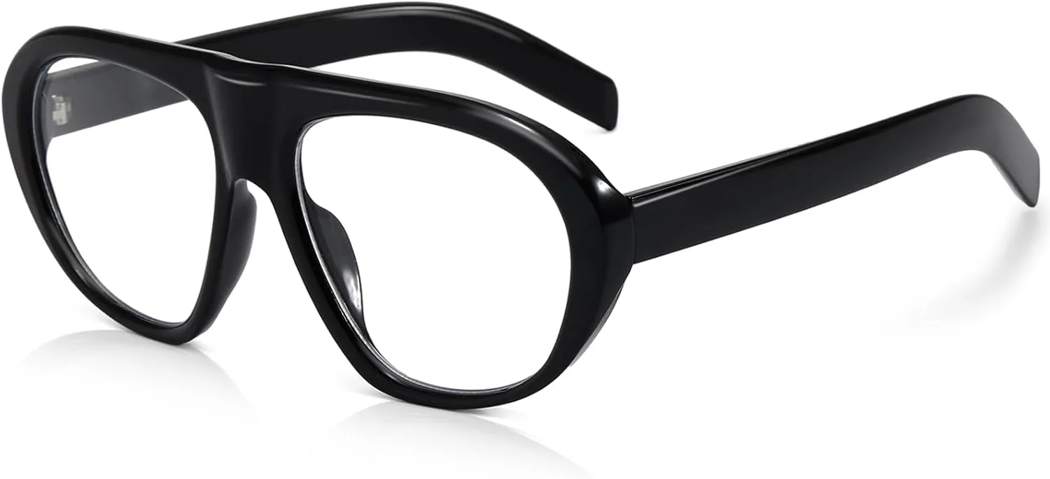 Модные солнцезащитные очки-авиаторы большого размера для женщин и мужчин, большие круглые солнцезащитные очки в стиле ретро 70-х годов SevenColor, Black/Clear
Модные солнцезащитные очки-авиаторы большого размера для женщин и мужчин, большие круглые солнцезащитные очки в стиле ретро 70-х годов SevenColor, Black/Clear