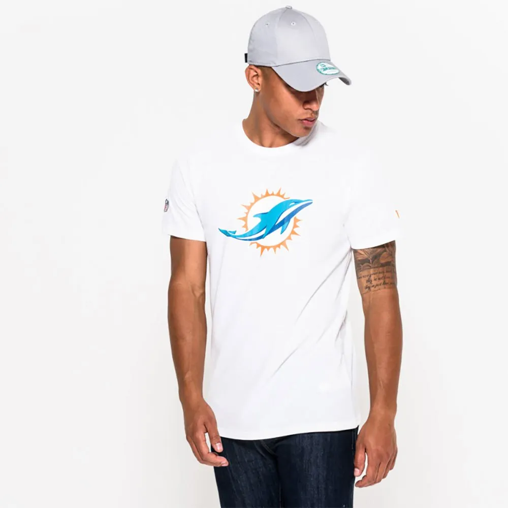 Футболка с коротким рукавом New Era NFL Regular Miami Dolphins, белый 
Футболка с коротким рукавом New Era NFL Regular Miami Dolphins, белый