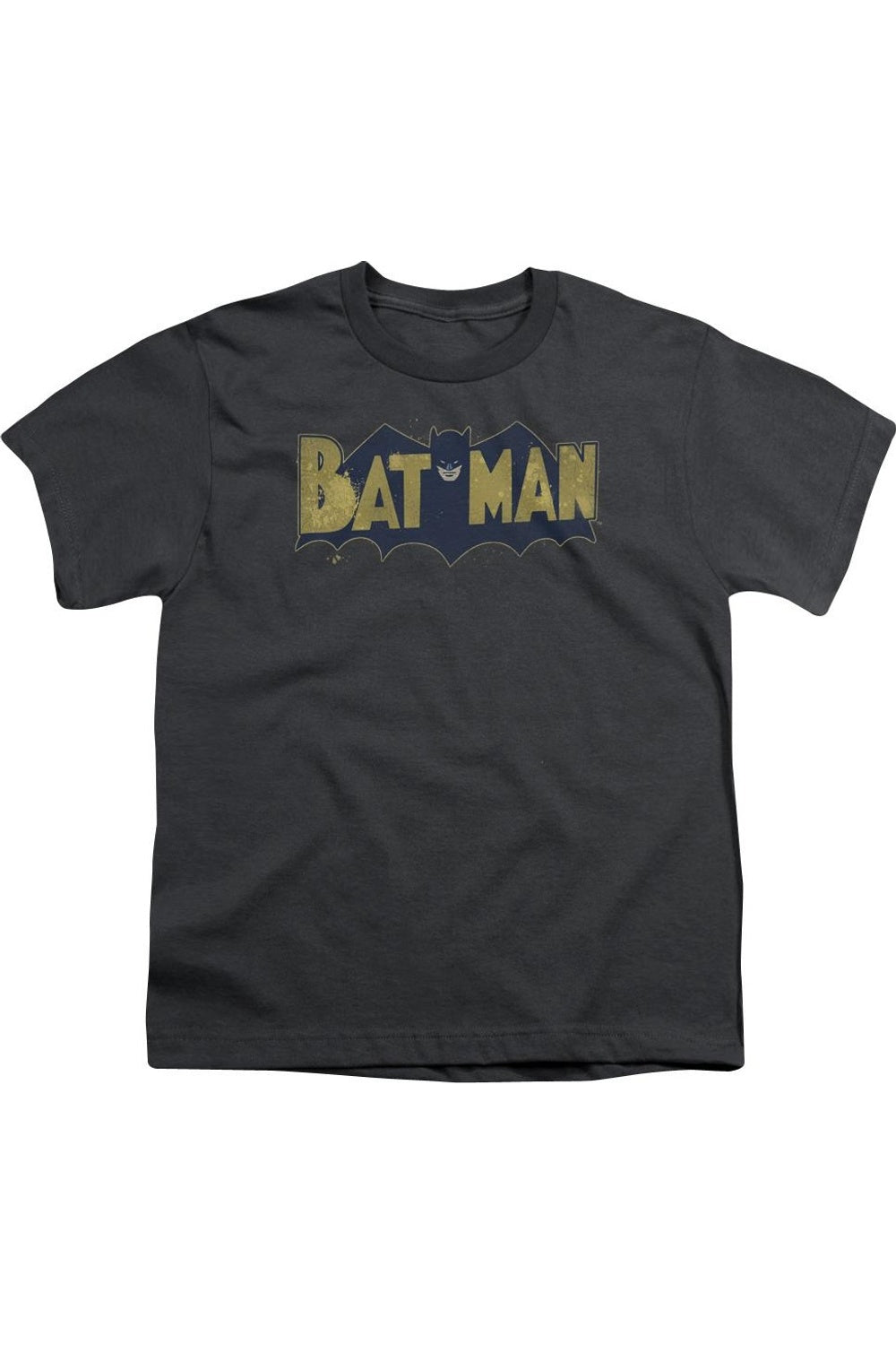 Батман винтажный логотип с брызгами детская футболка с коротким рукавом Gildan, Charcoal
Батман винтажный логотип с брызгами детская футболка с коротким рукавом Gildan, Charcoal