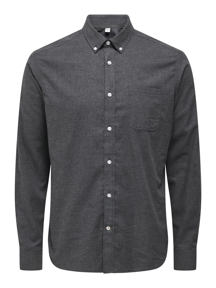 Рубашка ONLY & SONS, черный
Рубашка ONLY & SONS, черный