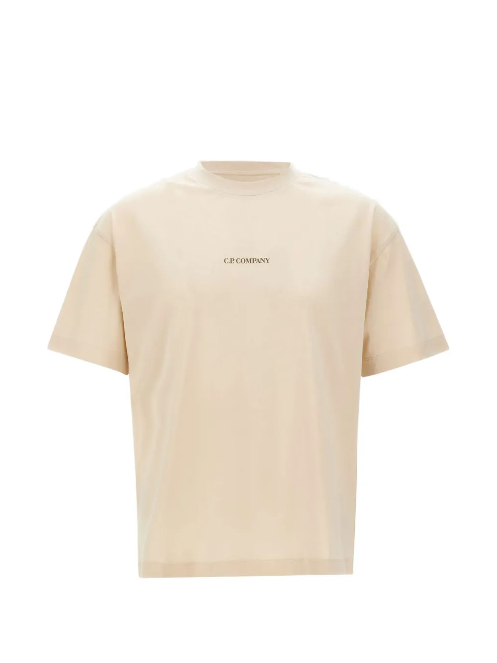 Футболка с круглым вырезом и принтом логотипа C.P. Company, бежевый
Футболка с круглым вырезом и принтом логотипа C.P. Company, бежевый
