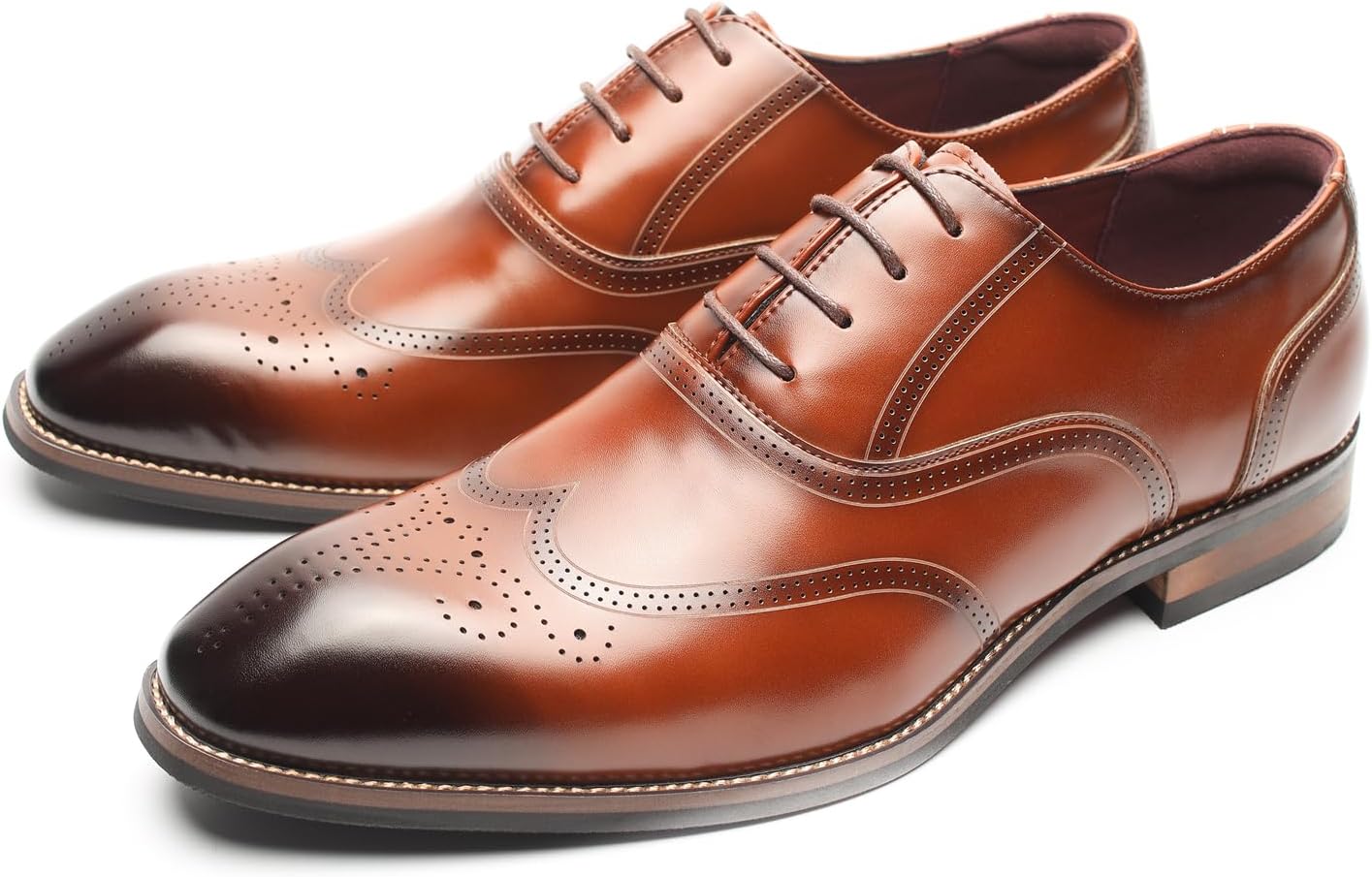 Мужские кожаные туфли на шнуровке для делового и официального стиля Oxfords, Derby, Brogue, Wingtip ретро-тематика Abborora, коричневый
Мужские кожаные туфли на шнуровке для делового и официального стиля Oxfords, Derby, Brogue, Wingtip ретро-тематика Abborora, коричневый