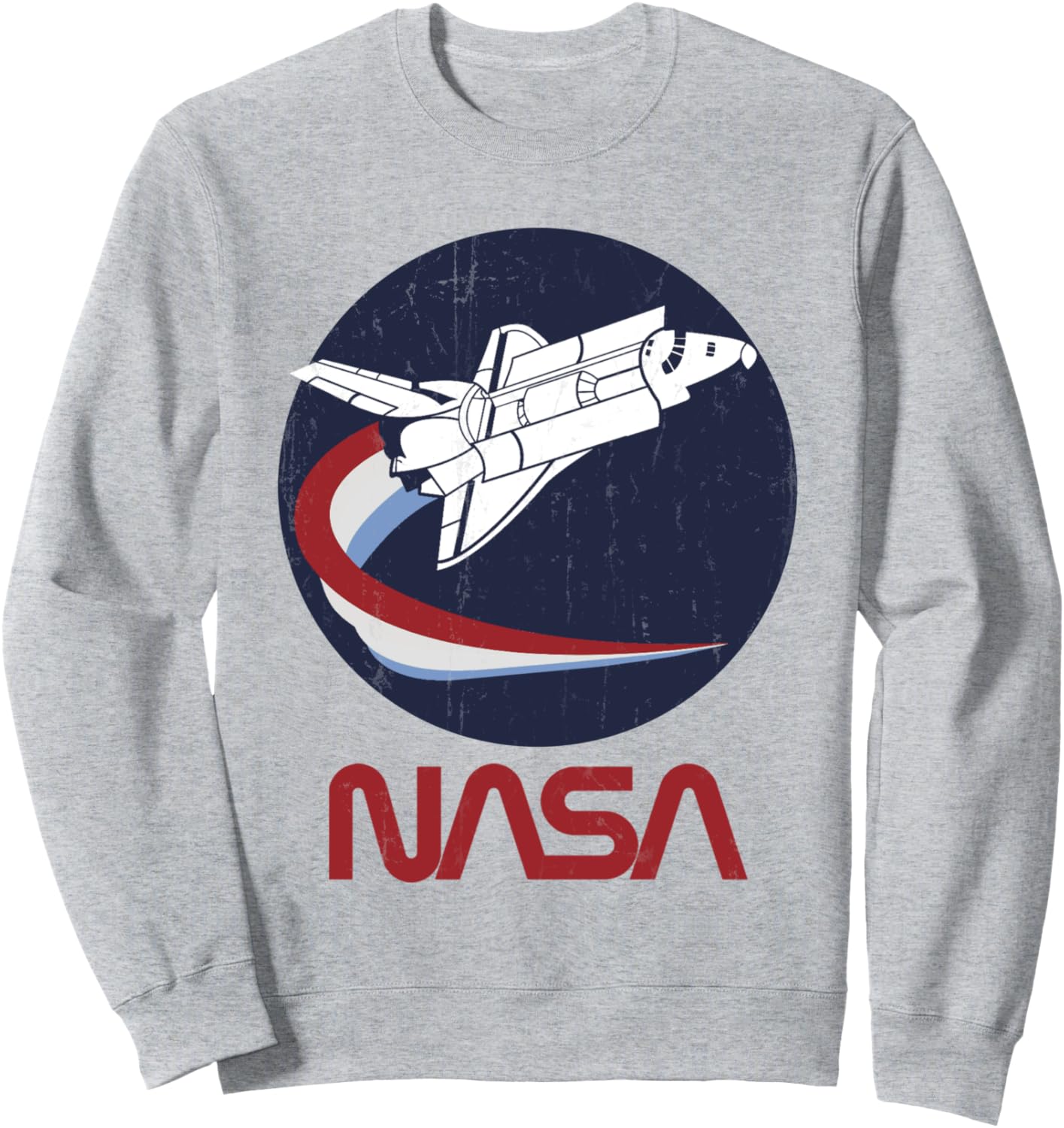 Толстовка NASA с трехцветным логотипом Swoosh Circle, серый
Толстовка NASA с трехцветным логотипом Swoosh Circle, серый
