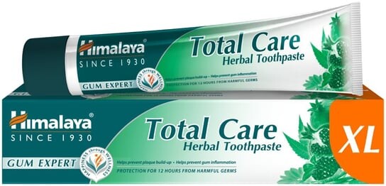 Зубная паста на травах, Total Care XL, 100 мл Himalaya Gum Expert
Зубная паста на травах, Total Care XL, 100 мл Himalaya Gum Expert