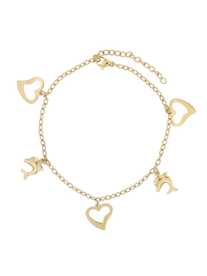 Adeliás Женский кулон - подвеска в форме сердца из нержавеющей стали в золотом исполнении
Adeliás Женский кулон - подвеска в форме сердца из нержавеющей стали в золотом исполнении