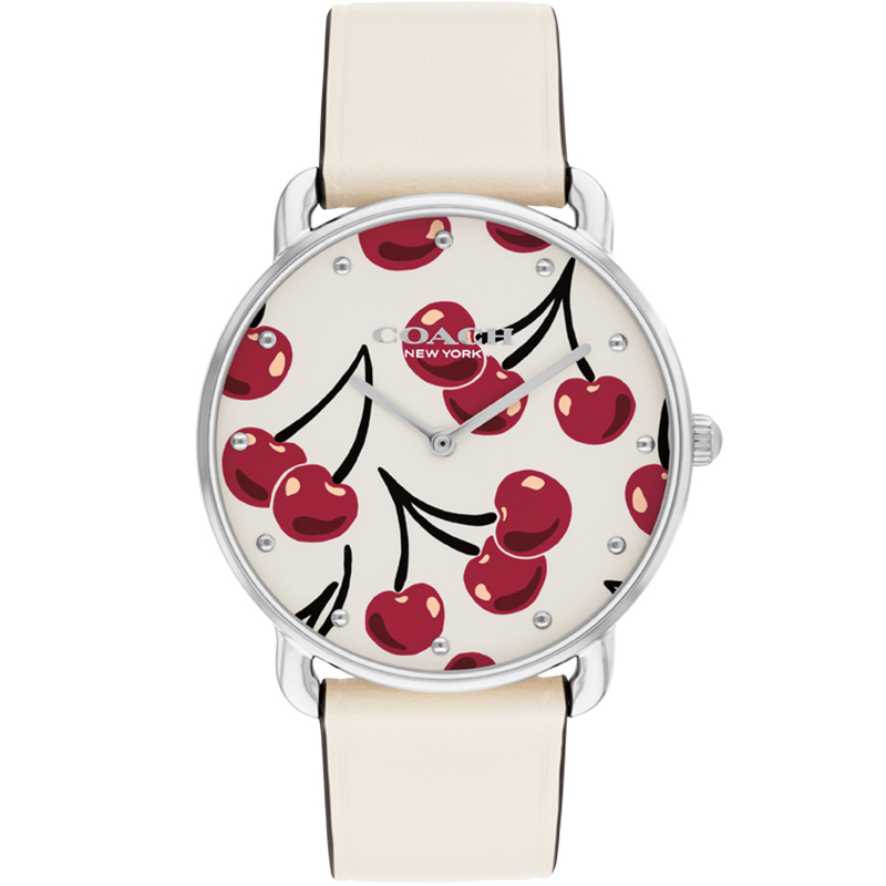 COACH Часы женские quartz механизм кожаный ремешок 36 мм белый циферблат
COACH Часы женские quartz механизм кожаный ремешок 36 мм белый циферблат