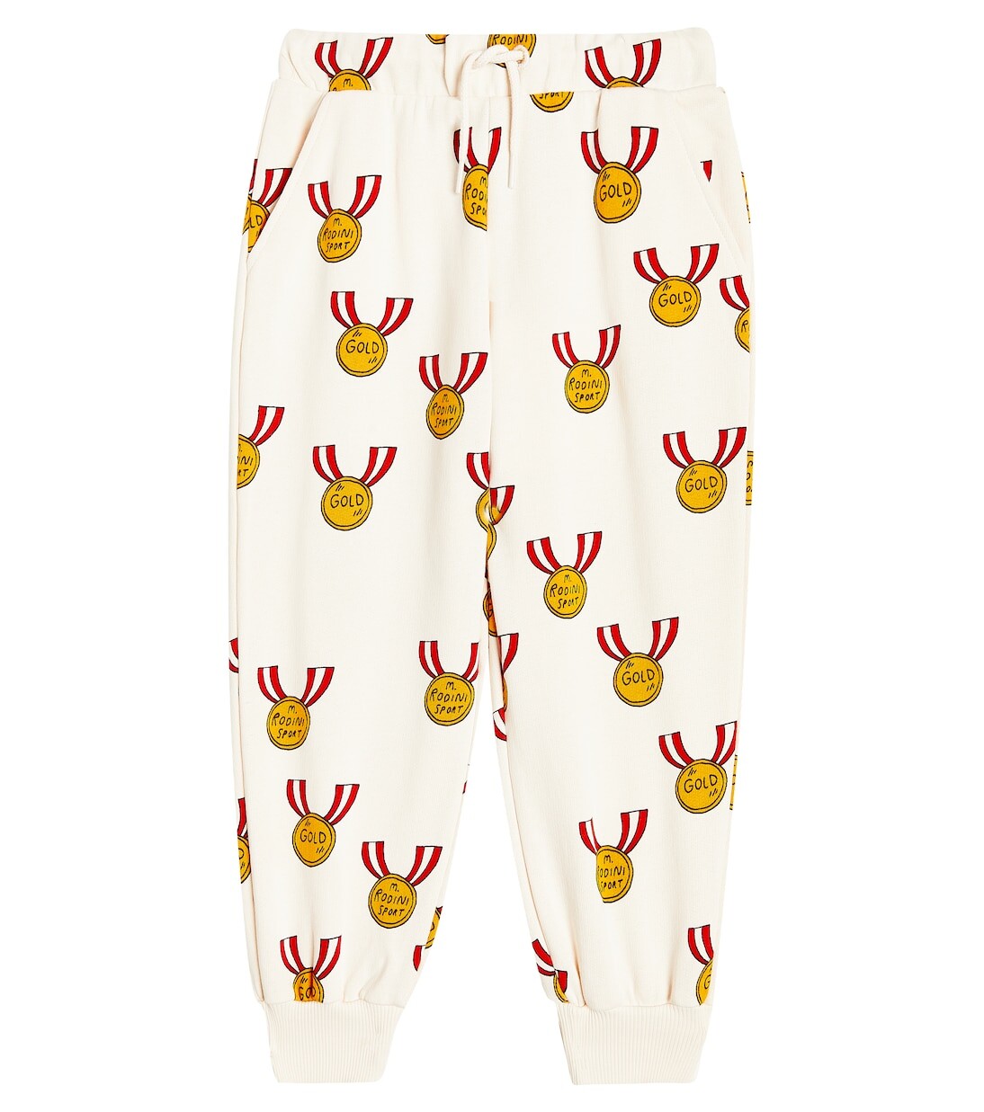 Спортивные брюки из хлопкового джерси medals Mini Rodini, серый
Спортивные брюки из хлопкового джерси medals Mini Rodini, серый