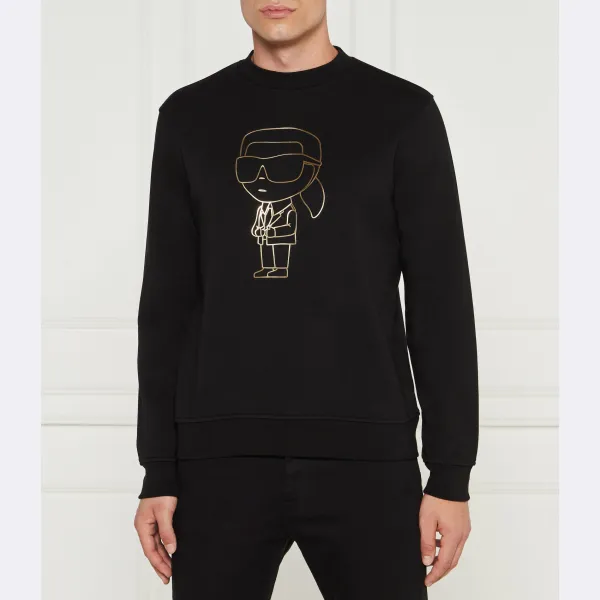 Толстовка обычного кроя Karl Lagerfeld, черный
Толстовка обычного кроя Karl Lagerfeld, черный